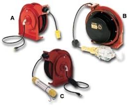 50 ft. 16/3 Extension Cord Reel 13.0 A Amps 1 Outlets 120V AC Voltage