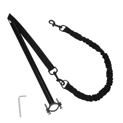 YARNOW 1Set Dog Bike Leash Ergonomic Wear Resistant Traction Rope for Dogs Easy Installation for Outdoor Activities Tangle Design