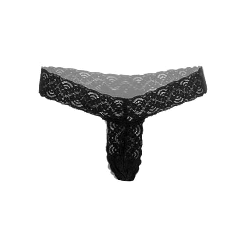 Image of MYZA Womens Microfibre Floral Lace Low Rise G String Thong Panty for Women /Girls
