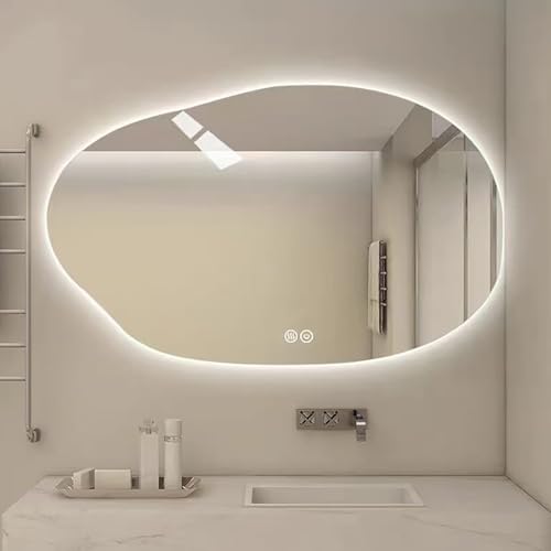 Miroir intelligent à LED antibuée pour une routine beauté sans buée