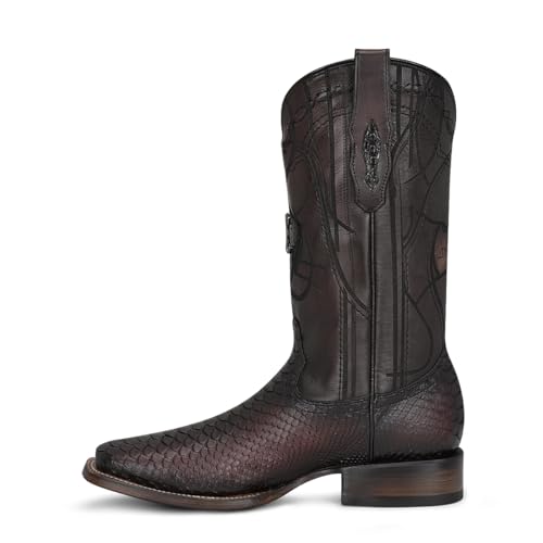 Cuadra Men's Boot in Python Leather With laser engraving 3Z2LPH4