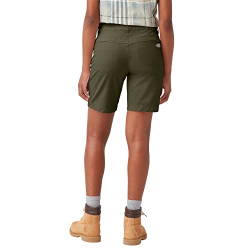 Short technique femme Dickies rafraîchissant performance stretch vert 10