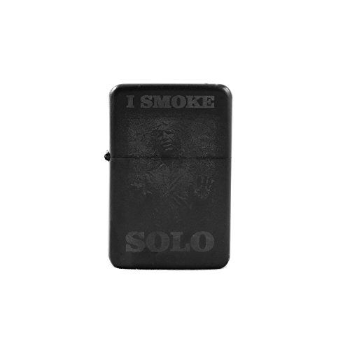 Encendedor negro Black Lighter I Smoke Solo miniatura 1