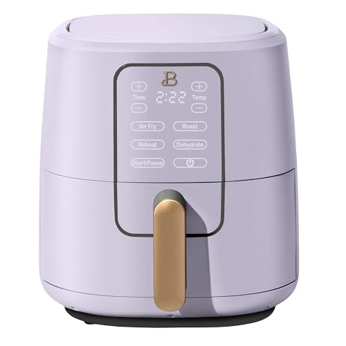 Beautiful-6-Qt-Air-Fryer-with-TurboCrisp-Technology-Touch-Activated-Display-1750W-Fast-Cooking-Adjustable-Temperature-90F-400F-Dishwasher-Safe-Automatic-Shut-Off-Non-Stick-Basket-Lavender Beautiful 6 Qt Air Fryer with TurboCrisp Technology Touch Activated Display 1750W Fast Cooking Adjustable Temperature 90F 400F Dishwasher Safe Automatic Shut Off Non Stick Basket Lavender