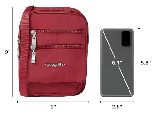 Image of Baggallini Journey Crossbody Bags for Women 9x6 Small Lightweight Travel Handbag W /RFID