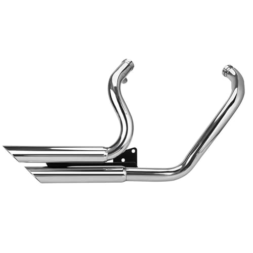 Tubo Scarico Motocicletta Slip On per Harley per Davidson HD 883 XL 48 1200 2004-2023 Sistema Completo Adattatore(2014-2023)