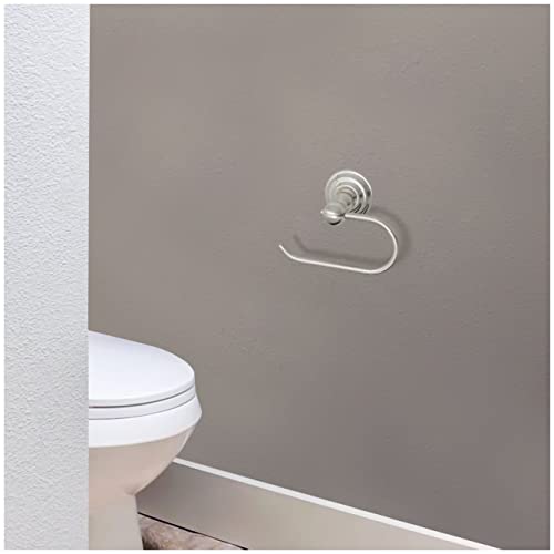 Image of Design House 558106 Alta Bay Transitional Towel Ring for Bathroom Polished Chrome