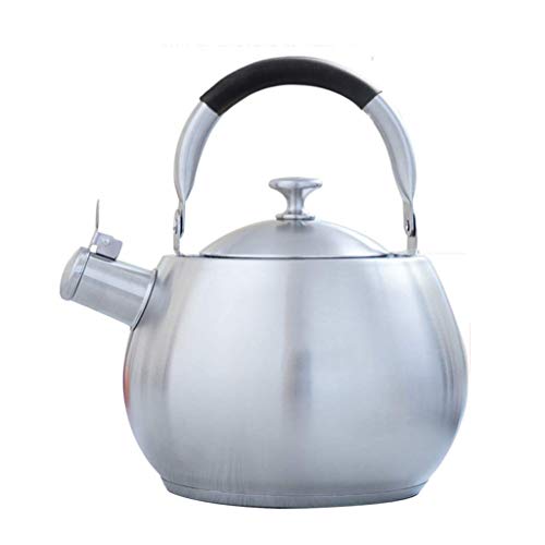 304 Edelstahlkessel Gas Gasherd Verdickungspfeife Genannt Heißwasser Home Induktionsherd Große Kapazität 3,5 L