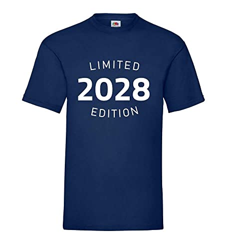 T-shirt pour homme bleu marine XXXL 2028 Limited Edition confortable