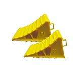 Unterlegkeile Anhänger, Unterlegkeile Auto, Unterlegkeile Wohnmobil Radkeile Kunststoff Radkeil Bremskeil für Pkw Radstopper Unterlegkeile für Autos Wheel Chocks Radvorleger Bremskeil Keile Kfz, 2pc