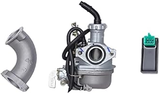 125CC 4 Stroke Motor Engine, Pit Dirt Bike ATV Quad with CDI/Single Cylinder/Air Cooling 4-Speed Manual Clutch Bike Engine Motor Complete Kit for Honda CRF50 CRF70 XR50 CT70 CT90 CT110