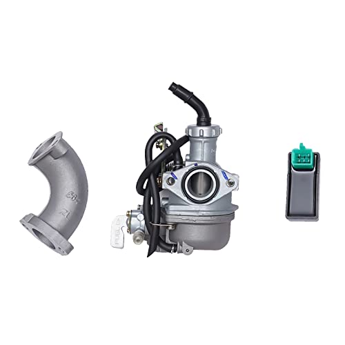 125CC 4 Stroke Motor Engine, Pit Dirt Bike ATV Quad with CDI/Single Cylinder/Air Cooling 4-Speed Manual Clutch Bike Engine Motor Complete Kit for Honda CRF50 CRF70 XR50 CT70 CT90 CT110