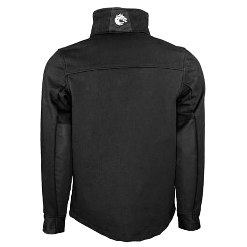 Dragonwear Men's FR Softshell Shield Jacket All Weather 20oz. Fleece Lined Arc Rated Coat NFPA70E NFPA21123