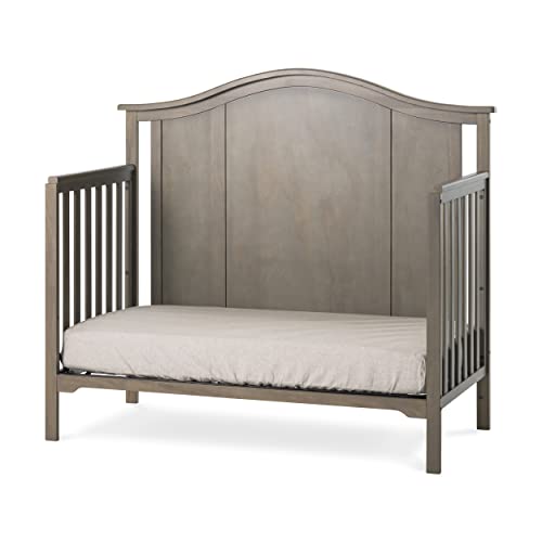 Child Craft Forever Eclectic Cottage Arch Top 4 In 1 Convertible Crib, Converts From Crib To Toddler Bed, Daybed And Full-Sized Bed, Fits Standard Crib Mattress (Dusty Heather Brown) #TOP3