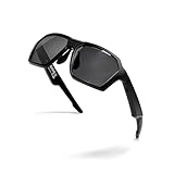 Smart Glasses,Polarized Sunglasses Mens Cycling Glasses for Women with Bluetooth Speaker,Athletic/Outdoor UV Protection/APP Translation and Voice Control,Scratch Resistant SunGlasses Visor for Men