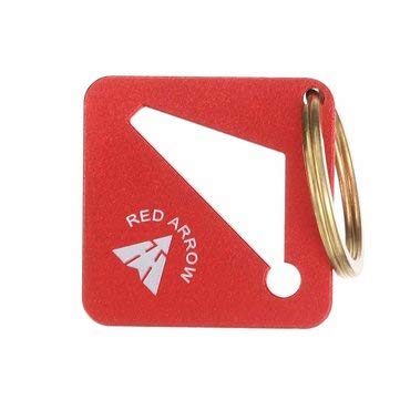 Diseño de centro de carpintería Red Arrow herramienta para marcar madera color rojo