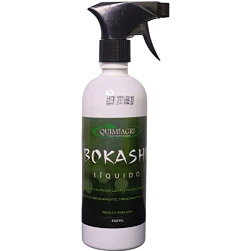 Adubo Organico Bokashi 500ml Pronto para Uso - Fertilizante