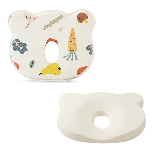 Image of 2023 New Upgrade Soft and Cozy Baby_Pillow - Prevents Flat_Head and Shapes Infant's Head - Baby_Head_Pillow - Perfect for Sleeping and Head_Support for Newborns and Infant