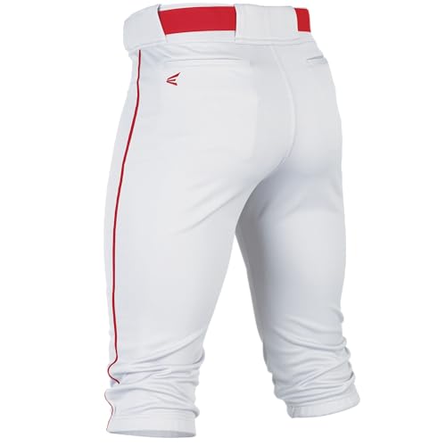 Image of Easton Boys' Rival+ Baseball Pants | Knicker Fit | Youth Sizes | Piped | Multiple Colors