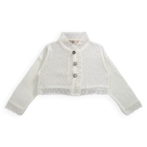 Girls’ Knit Bolero Shrug – Soft Acrylic Long Sleeve Cardigan2