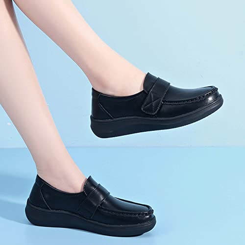 Image of Nurse Shoes for Women Nursing Shoes Zpatos para Trabajar en Restaurante de Mujer Flats for Women