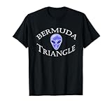 Bermuda Triangle Blue Alien T-Shirt