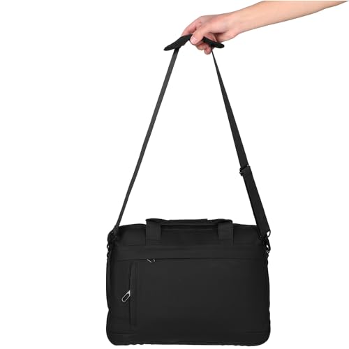 Bolsa de transporte para portátil acolchada con espacio amplio para la oficina 4