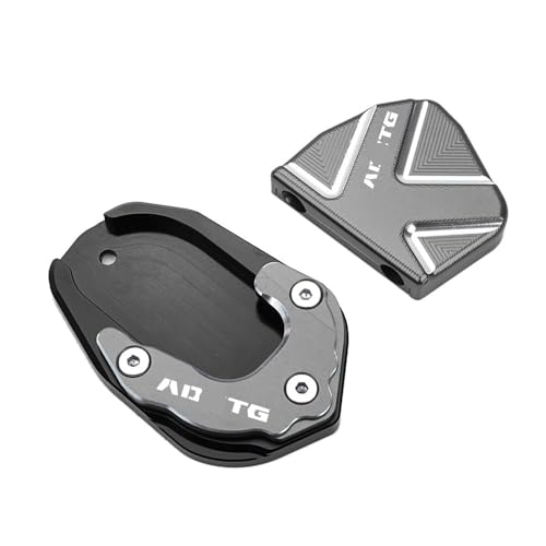Extension béquille moto SYM ADXTG400 pour éviter la chute sur sol meuble ou goudron