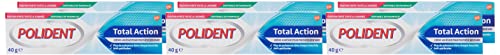 Polident Crema fissativa protezione gencive, per protesi dentarie parziali o complete, senza sapore,...