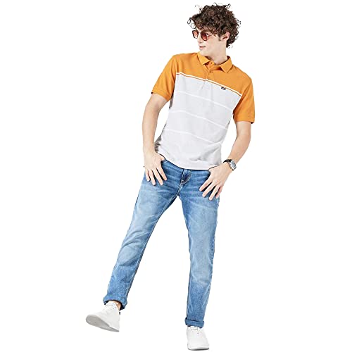 Image of Levi's Men's Regular Fit Colorblock Polo T-Shirt