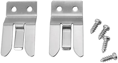 BLLNDX Microphone Holders Mic CB Mic Hanger Clip Microphone Clip Hook with Screws for Yaesu MH-48 FT1807 FT7800 FT7900 FT8800 FT8900