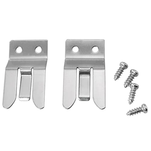 Bllndx Microphone Holders Mic Cb Mic Hanger Clip Microphone Clip Hook With Screws For Yaesu Mh-48 Ft1807 Ft7800 Ft7900 Ft8800 Ft8900 #TOP2