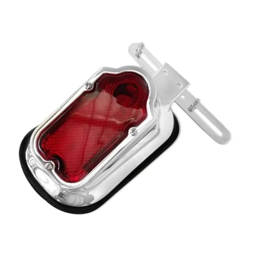 Luz trasera de freno resistente de plástico ABS con lente roja de alta visibilidad