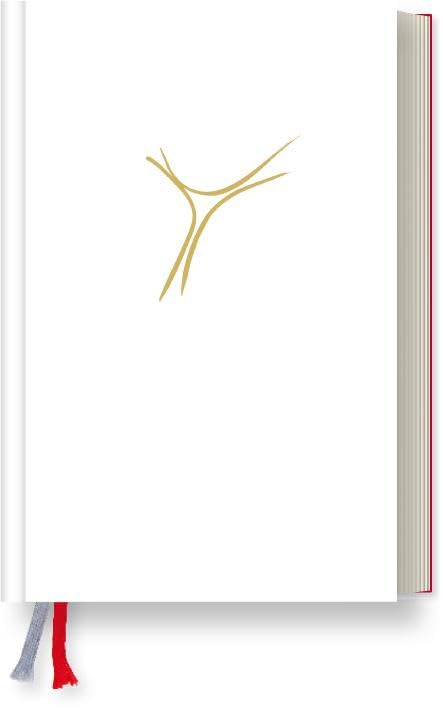 Gotteslob Bozen-Brixen grand format couverture blanche pour prières