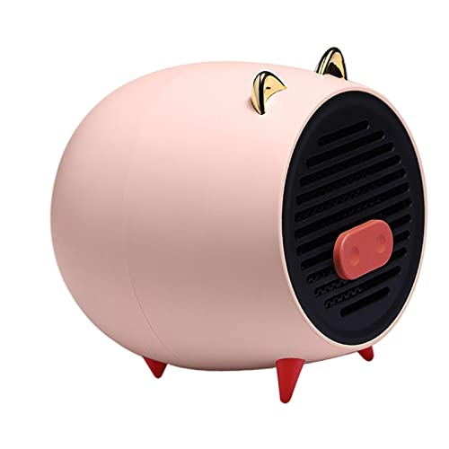 VELURA Mini Space Heater Fan Heater Fast Heating for Home Under Desk Floor Bedroom Pink |1 Piece Electric Heater|Consumer Electronics| Other Consumer Electronics|Consumer Electronics