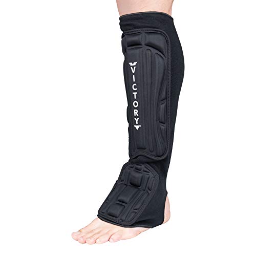 Kickboxing, Muay Thai Mma Martial Arts Shin Guards, Instep Guard Sparring Protective Leg Shin Foam Kick Pads For Kids And Adults (X-Large) #TOP2