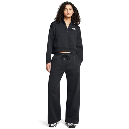Under Armour Womens Icon Fleece Wide Leg Pants - Ultra-Soft Mid-Weight Fleece4