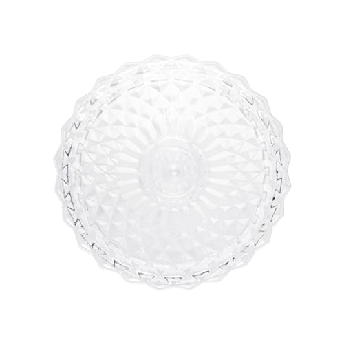WOLFF Potiche Decorativo de Cristal com Tampa Litt 7cm x 7cm x 11cm