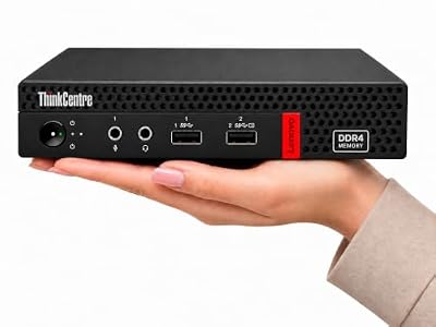 WOWPC Customized Mini Desktop Computer for Daily Work & Productivity, AMD Processor & Graphics, 16GB DDR4 RAM, 256GB SSD, Windows 11 Pro, Wi-Fi, Bluetooth, 2x DisplayPort, RJ-45, with Keyboard & Mouse