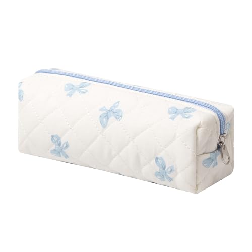 Image of Pencil Case Pen Case Office College School Storage Bag Pouch Holder Box Organizer Makeup Pouch Cosmetic Bag Aesthetic Cute Pencil Case for Girls Boys Kids (W)