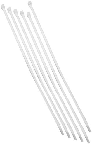 Electrical 14-Inch Cable Ties, Natural, 100-Pack by MCR Group