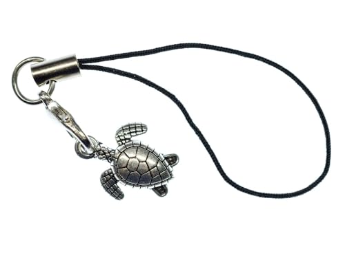 Miniblings Turte Mobile Cell Phone Charm Pendant Tortoise Ocean Reptile Sea