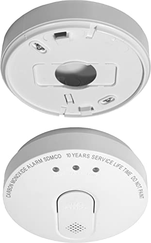 BG Electrical Carbon Monoxide Home Safety Alarm, White - Image 2