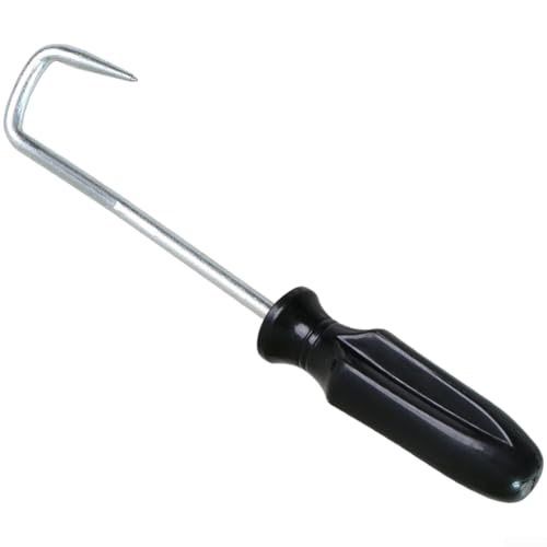 Kfz-Schlauchentfernungshaken aus Stahl für Kraftstoff- und Heizkörperrohre mit ergonomischem Nylongriff für sichere und effiziente Nutzung