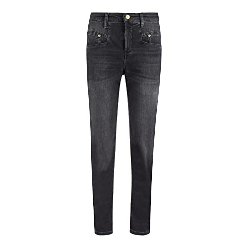 MAC Highwaist-Jeans 'Rich Carrot' grau (D955 Fancy anthrazit) 36 | 28 CN