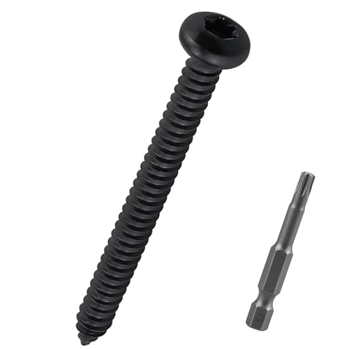 Vis à tôle Torx noire antirouille pour stopper la corrosion