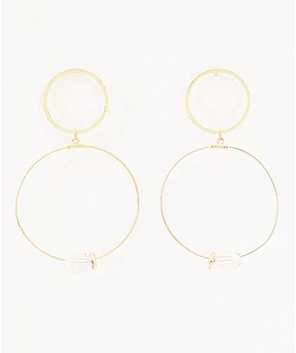 Amazon Co Jp 組曲 Kumikyoku I Mulet Cutballquartzピアス ゴールド系 2 服 ファッション小物