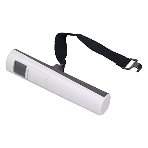 Pèse Bagages Portable, Poids Léger, Grande Précision, Grand Écran LCD, Pèse Bagages Numérique Robuste et Durable, pour la Maison, Le Bureau, Les Voyages, Les Pique Niques