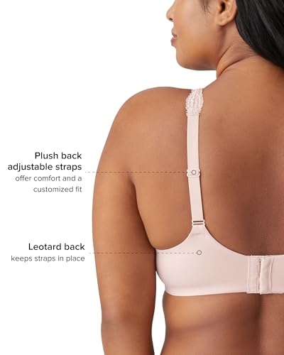 Image of Wacoal Women's Softly Styled Unlined Mid Coverage Underwire Bra, 855301