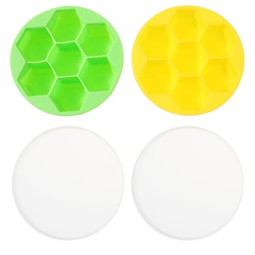 VALICLUD 2 moldes de hielo hexagonales con tapa miniatura 1